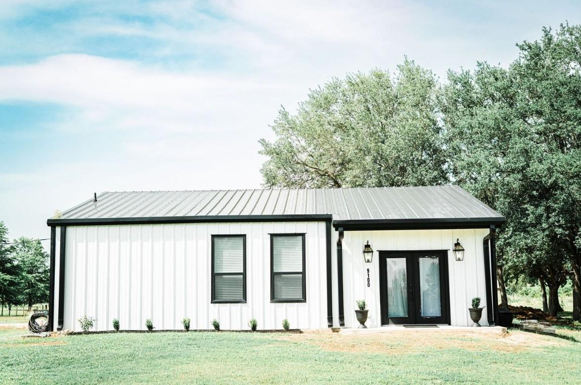 Image 2: landscaping along front of home