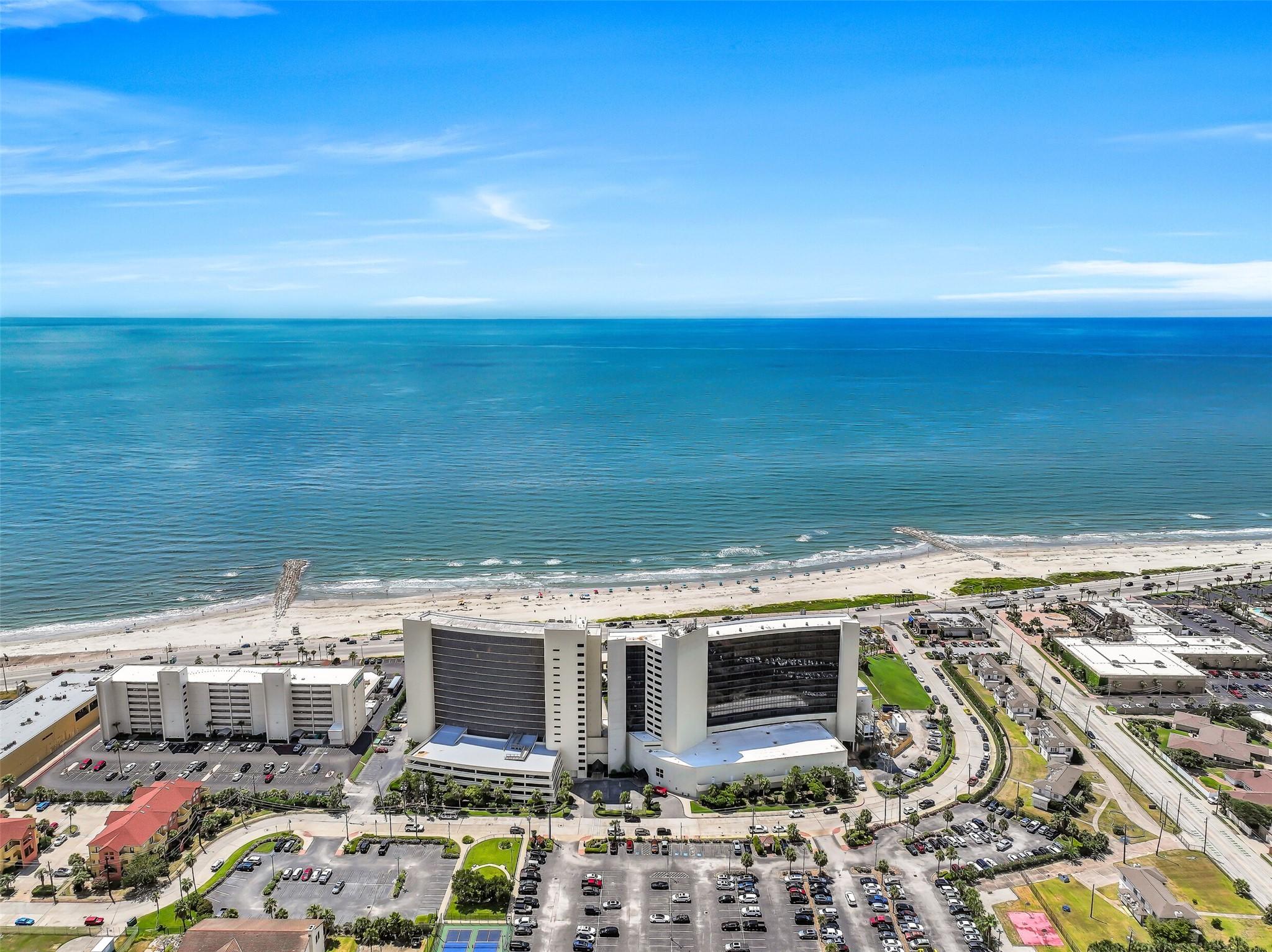 Image 2: Overlooking the shimmering Texas coastline