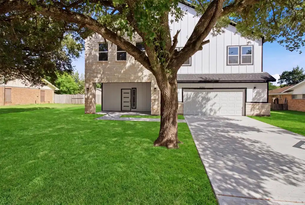 Image 1: Digitally enhanced lawn