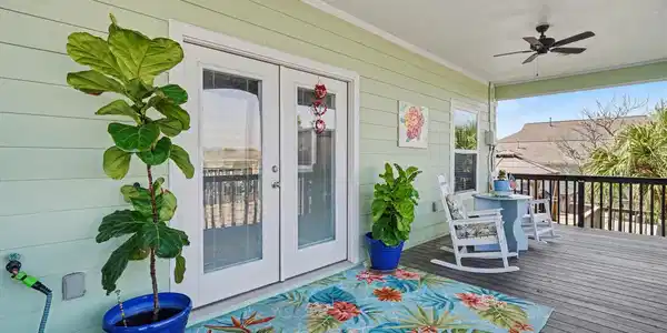 Image 3: Gorgeous oversized covered porch offering the perf