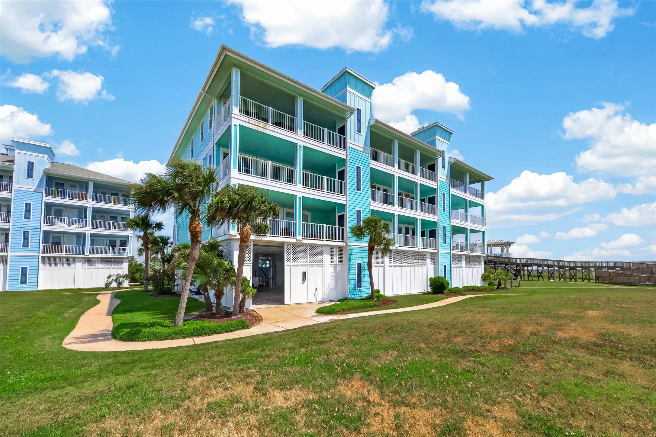 Image 2: This is our building, ours is the corner unit on t