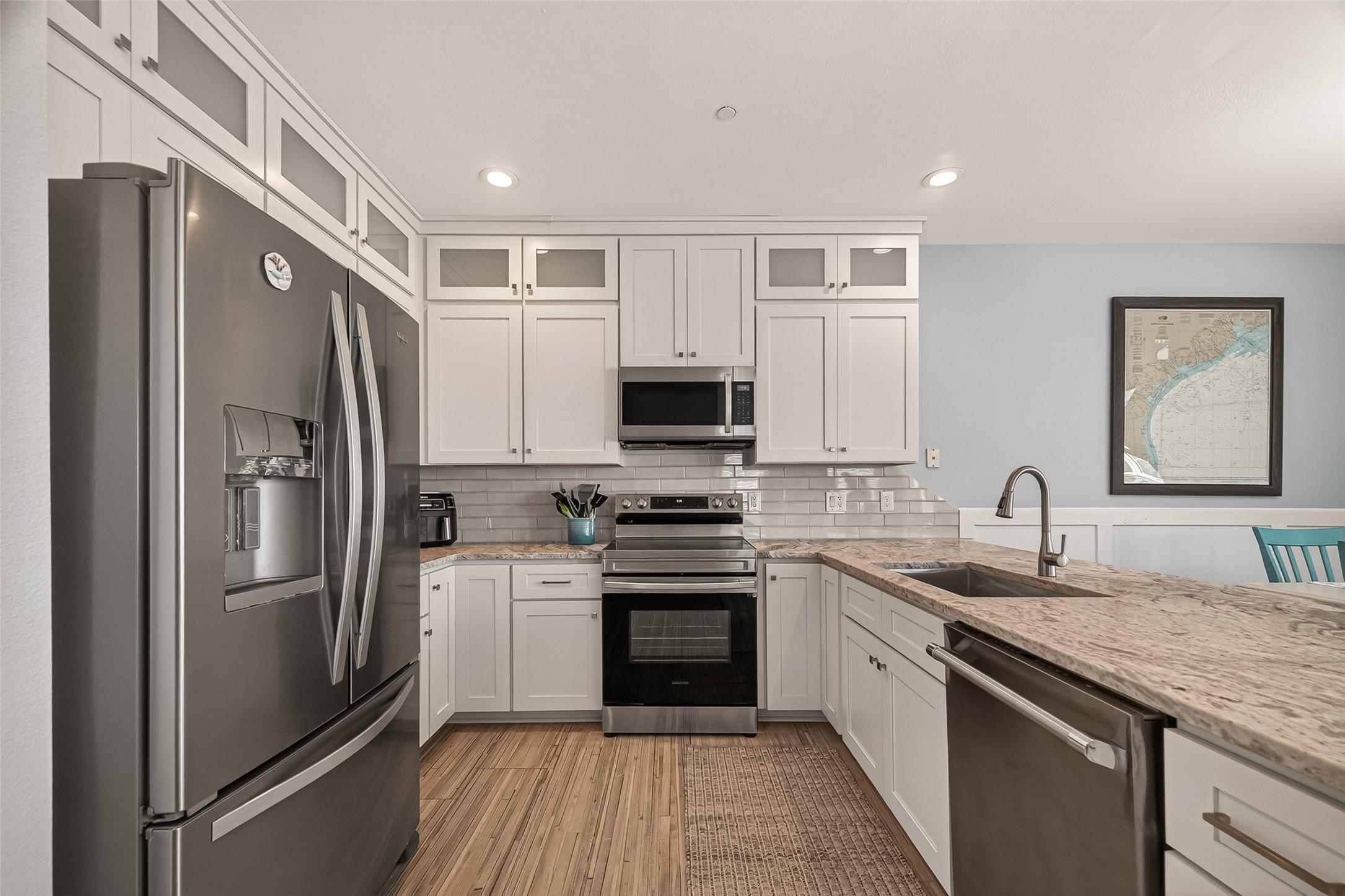 Image 3: The Kitchen was just finished.  It has recent cabi