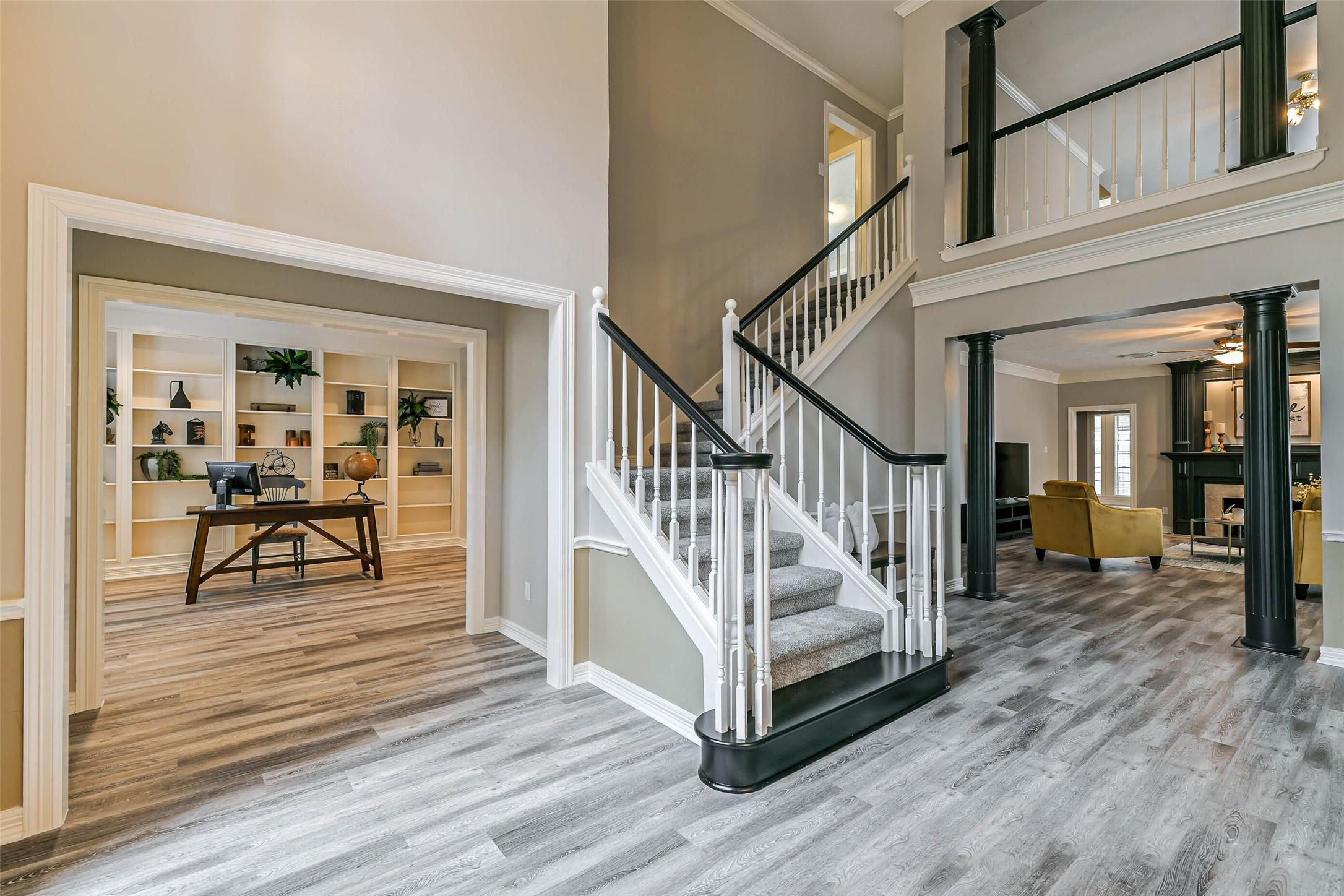 Image 2: Step through the grand foyer into a bright and inv
