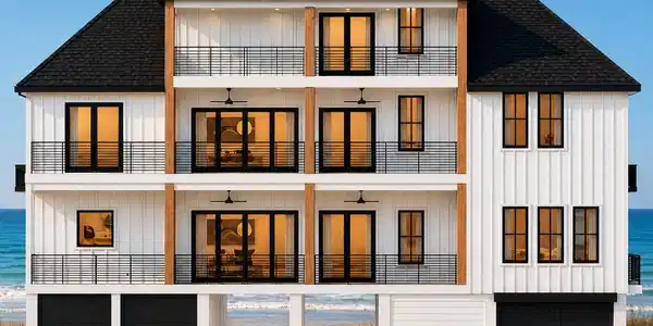 Image 2: Rendering of back view