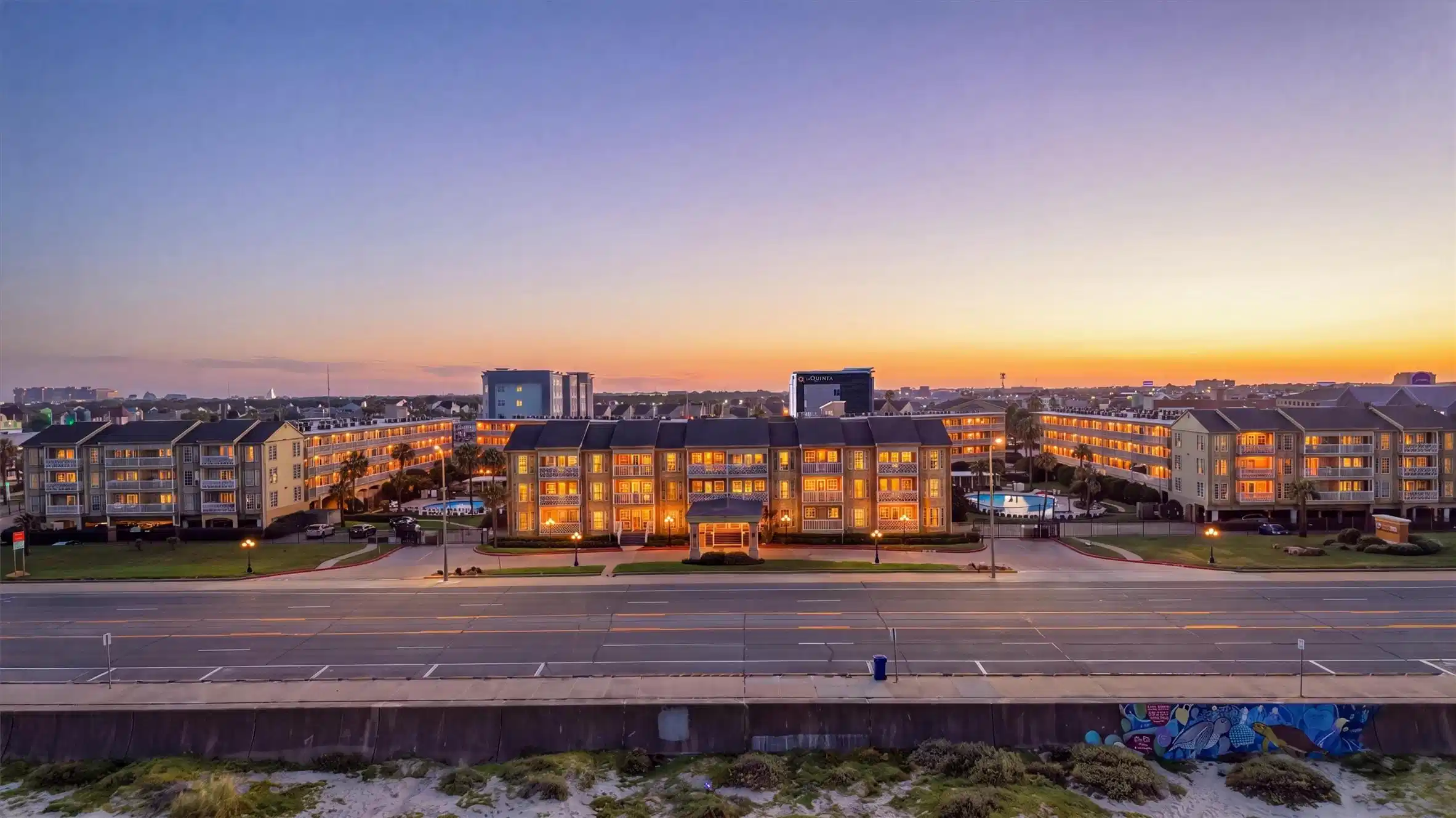 Image 1: Beachfront condos with stunning sunset views, nest