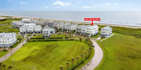 Image 2: 2425 East Seaside Drive is situated on almost 10,0