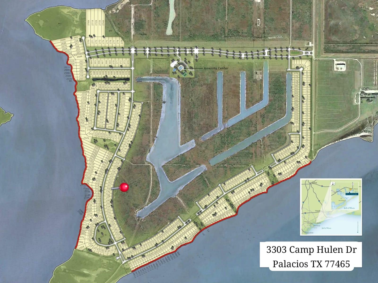 Image 2: Red pin is the lot location
