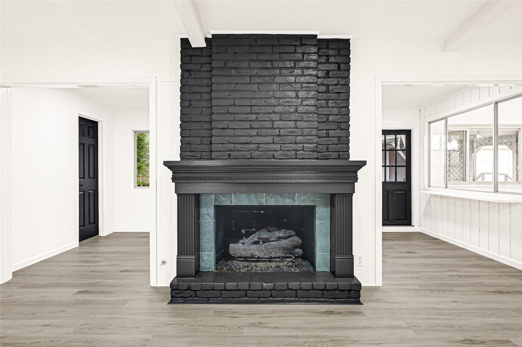 Image 4: This photo showcases a modern living space featuri