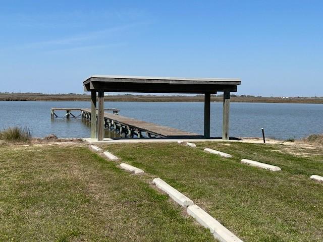 Image 2: Community pier next to lot