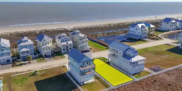 Image 3: Looking across the community toward the Gulf, this