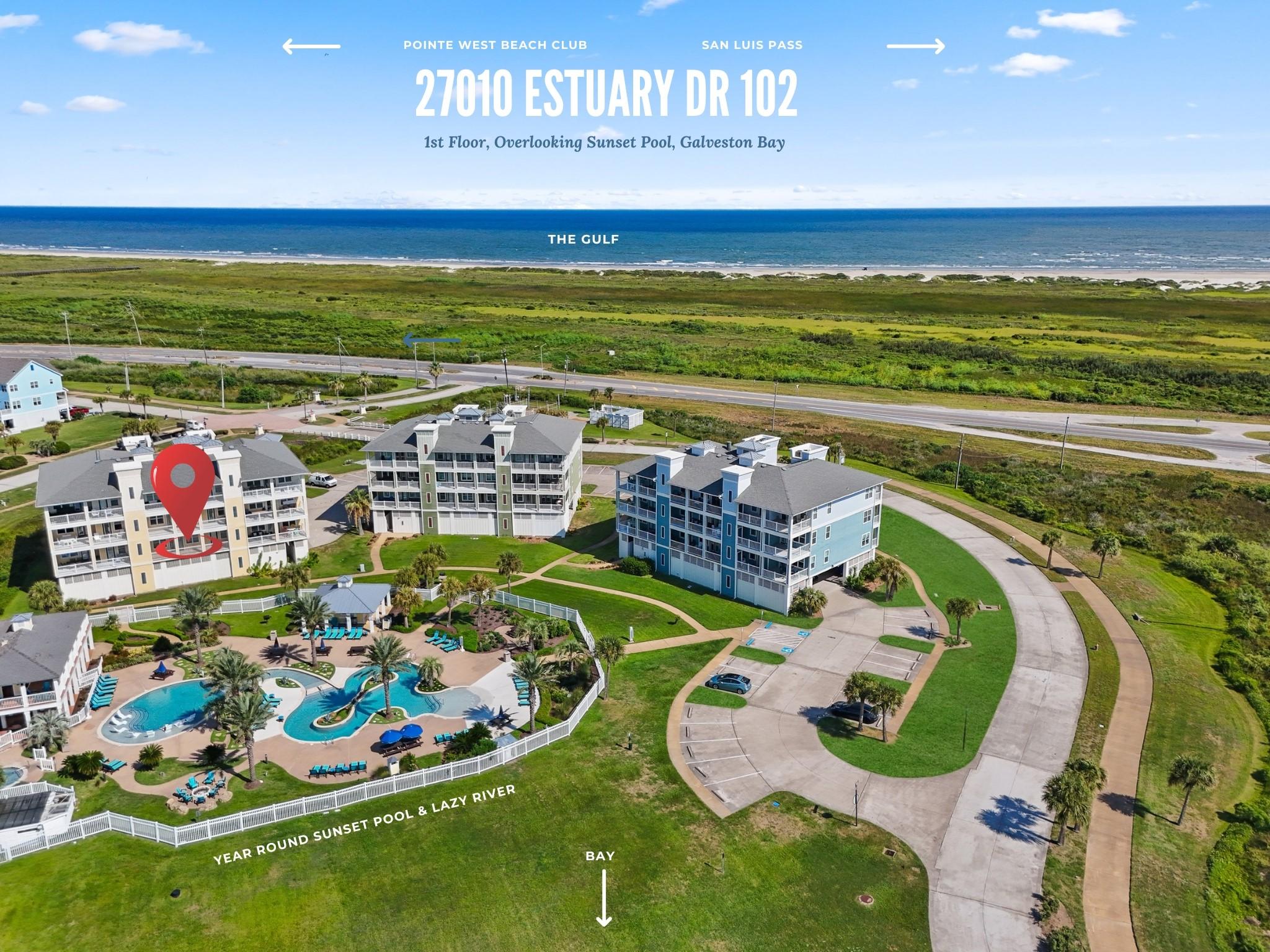 Image 2: Overlooks the year round Sunset Pool, Heated lazy