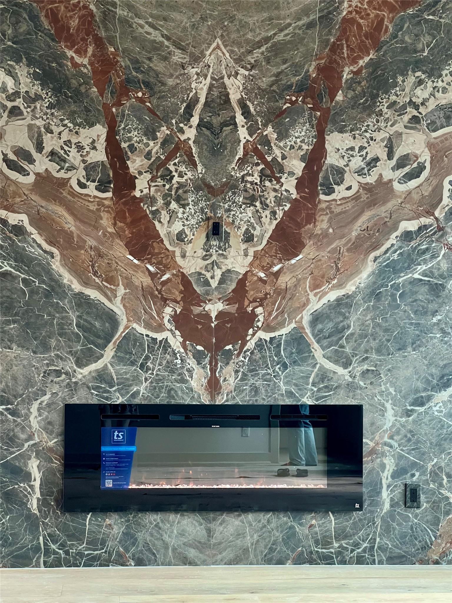 Image 3: Contemporary fireplace