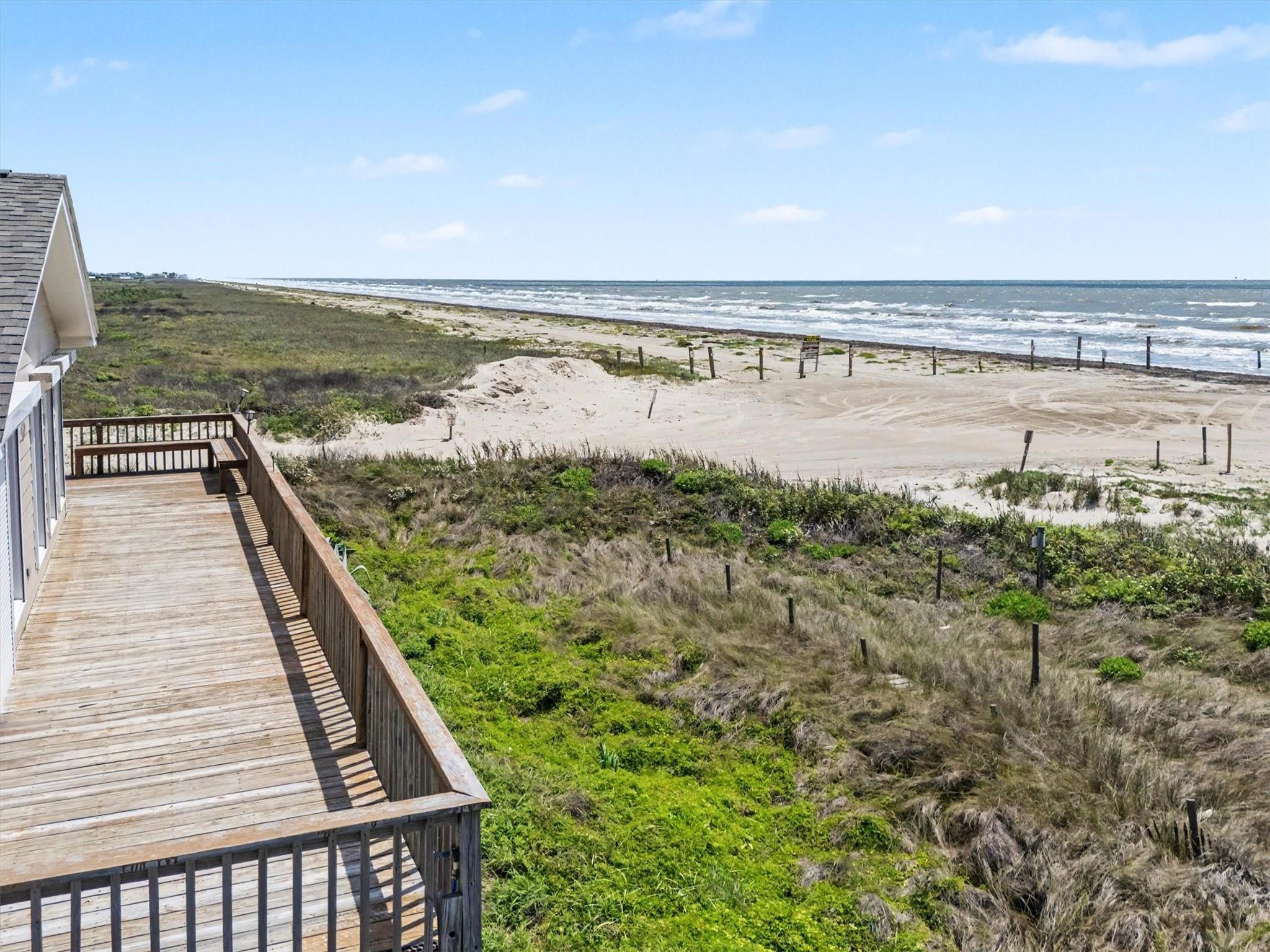 Image 2: Beachfront views looking east
