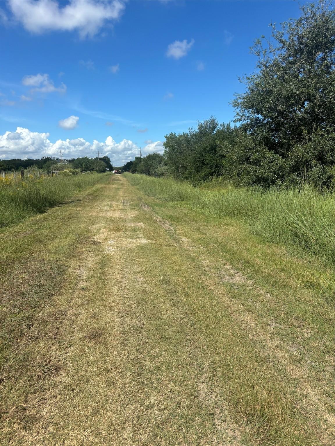 Image 4: Dirt "path" connecting Harker Streets