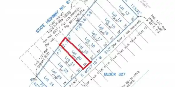 Lot 20 Hwy 87