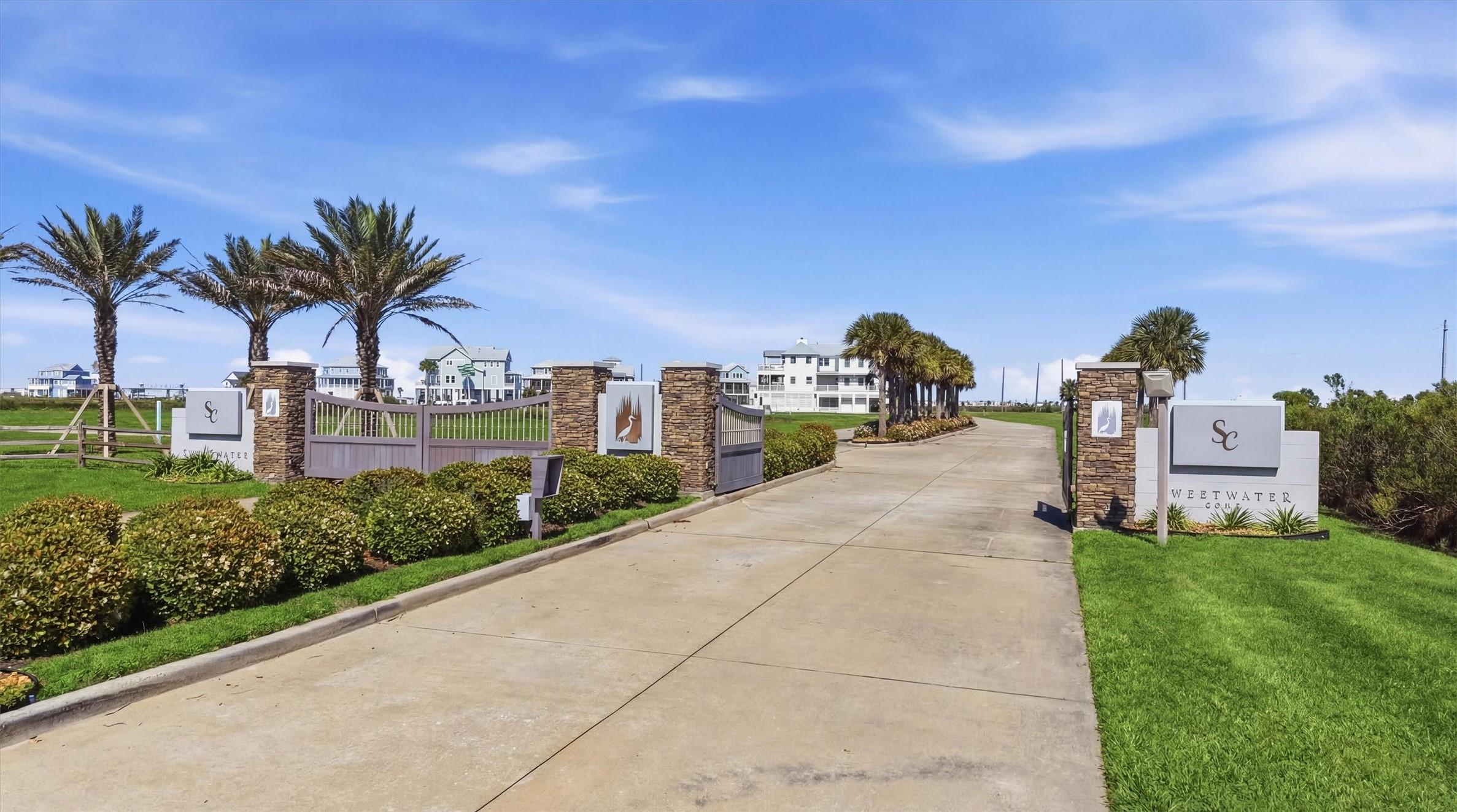 Image 3: The gated community of Sweetwater Cove, offers pri