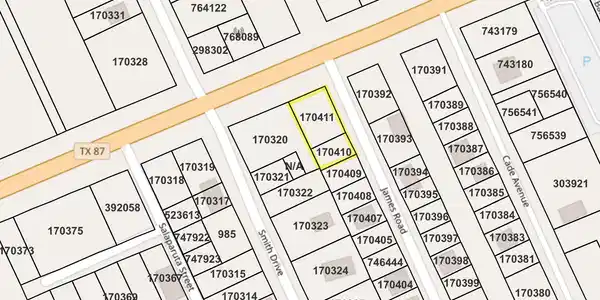 Image 2: Parcels outlined