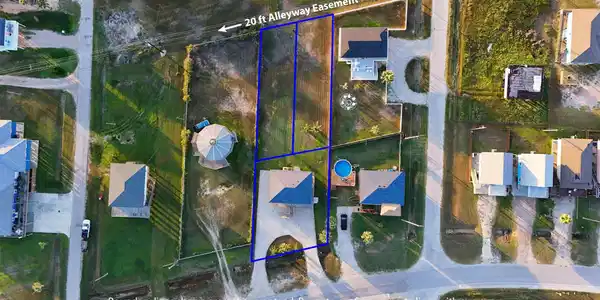 Image 3: This property consists of four lots, with two of