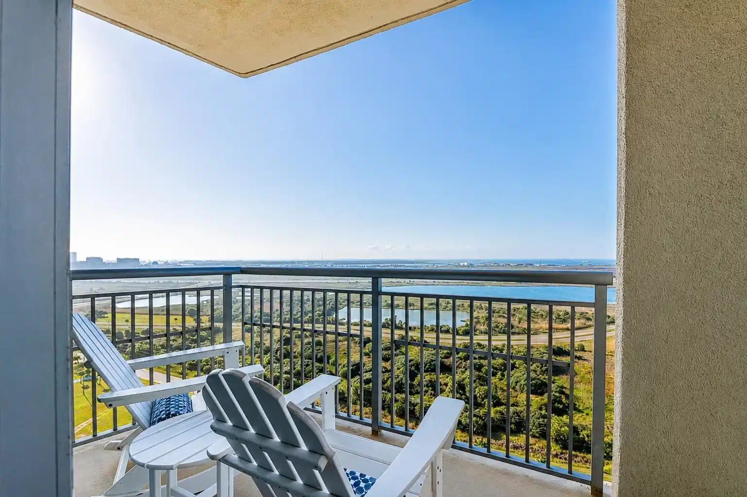Image 1: A private balcony invites you to settle into the A