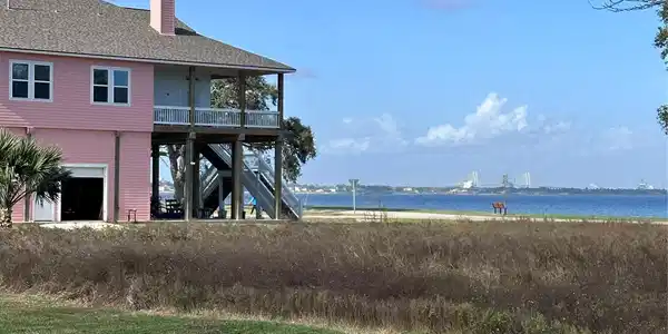 Image 3: A view from the right side of the property.