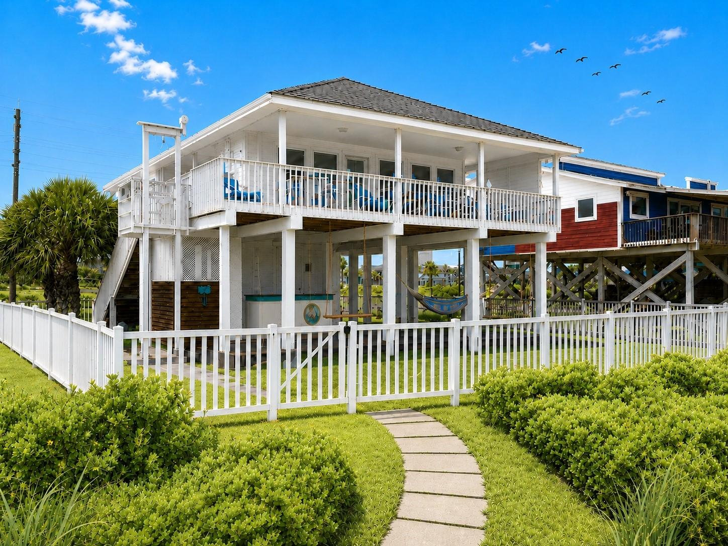 Image 1: Stunning beachfront Sea Isle Home with private pat