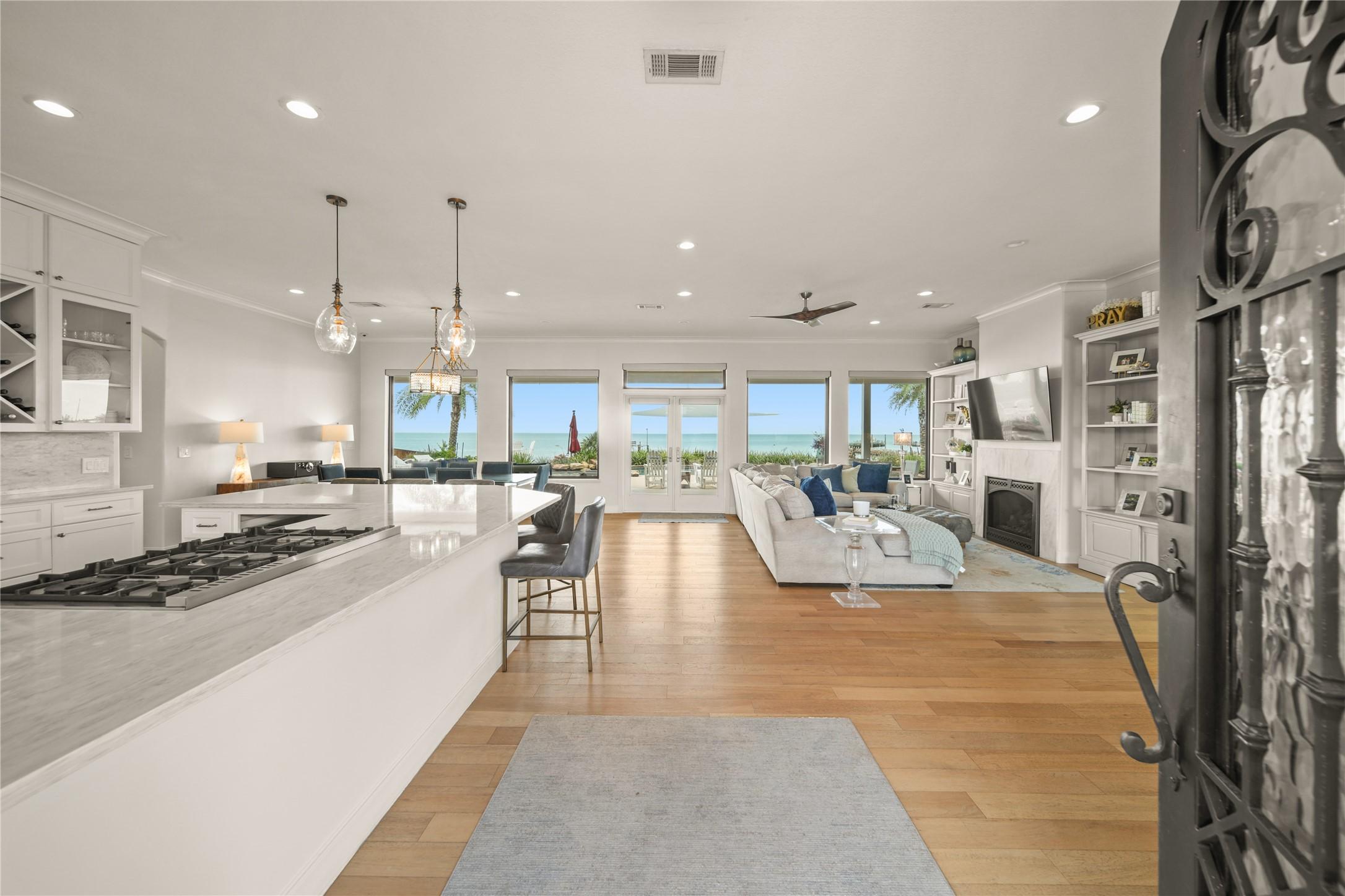 Image 4: Enter through the Metal Door into