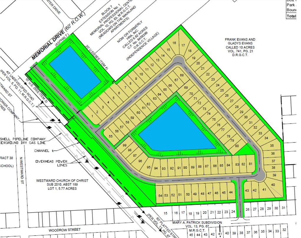 Image 3: Concept plan approved by Texas City in 2025
