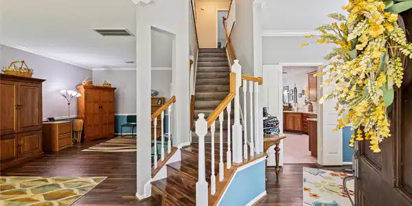 Image 2: Interior view from the entryway looking into the f