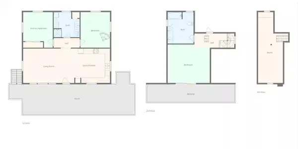 Image 3: Lots of Space for You and Guests! Three Levels of