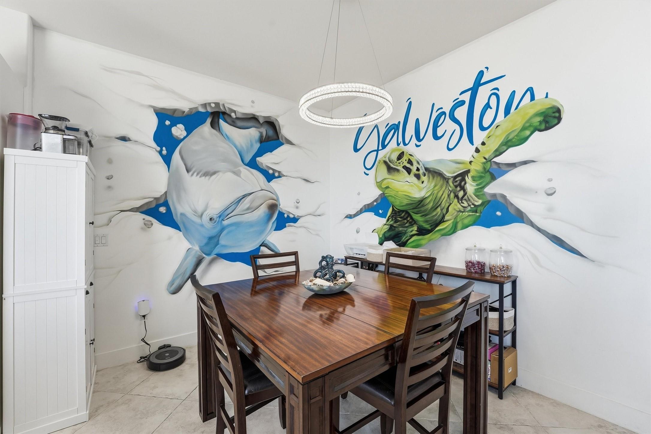 Image 4: Gorgeous custom mural that would be unforgettable
