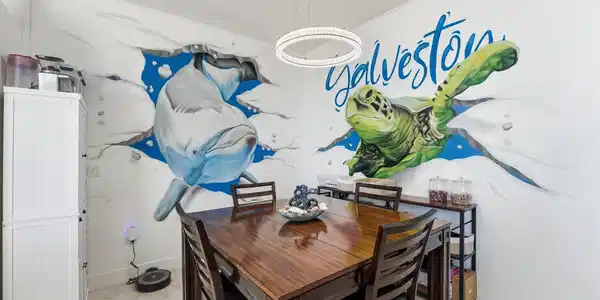 Image 4: Gorgeous custom mural that would be unforgettable