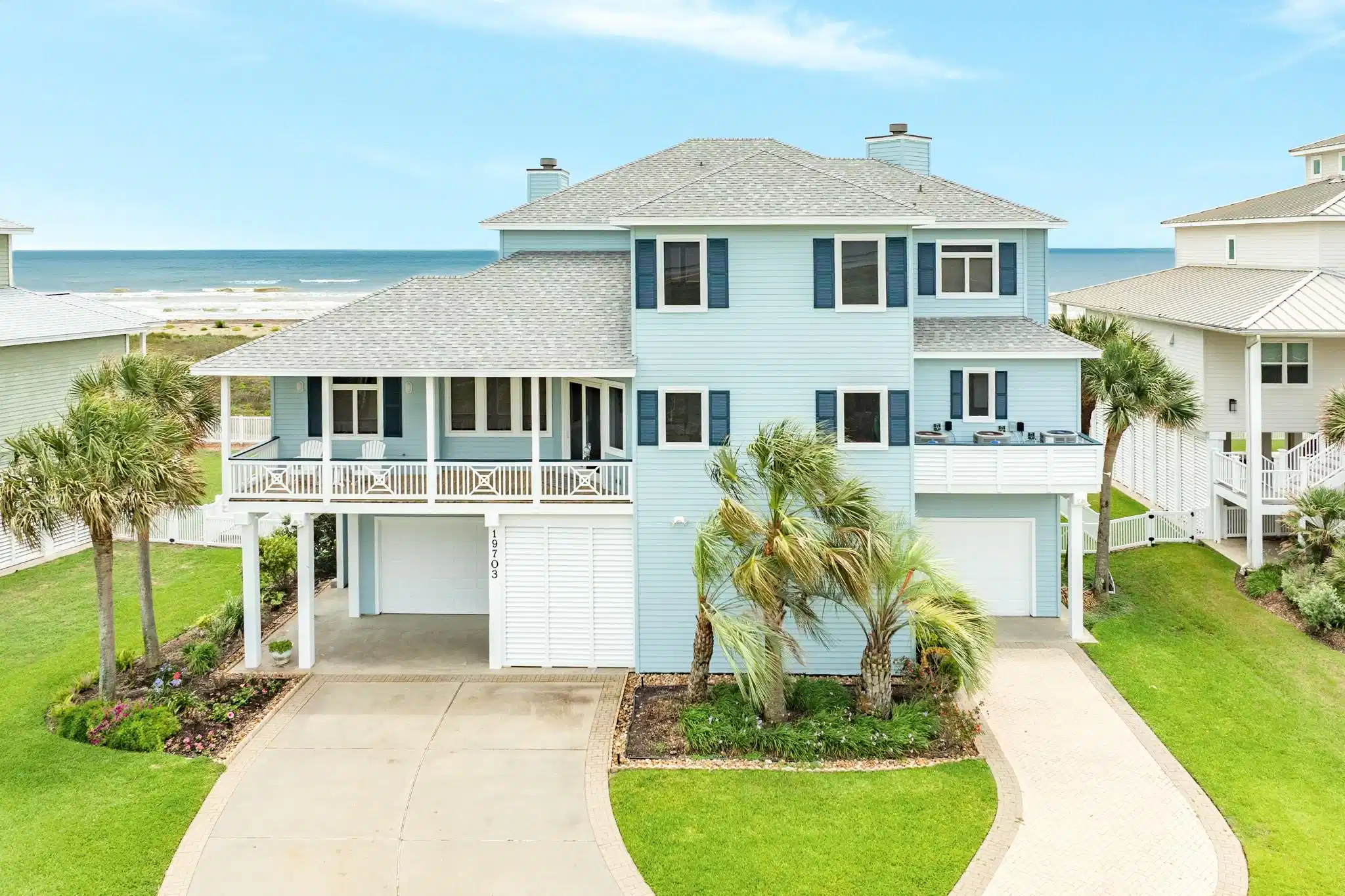 Image 1: Beach view of 19703 Shores Drive