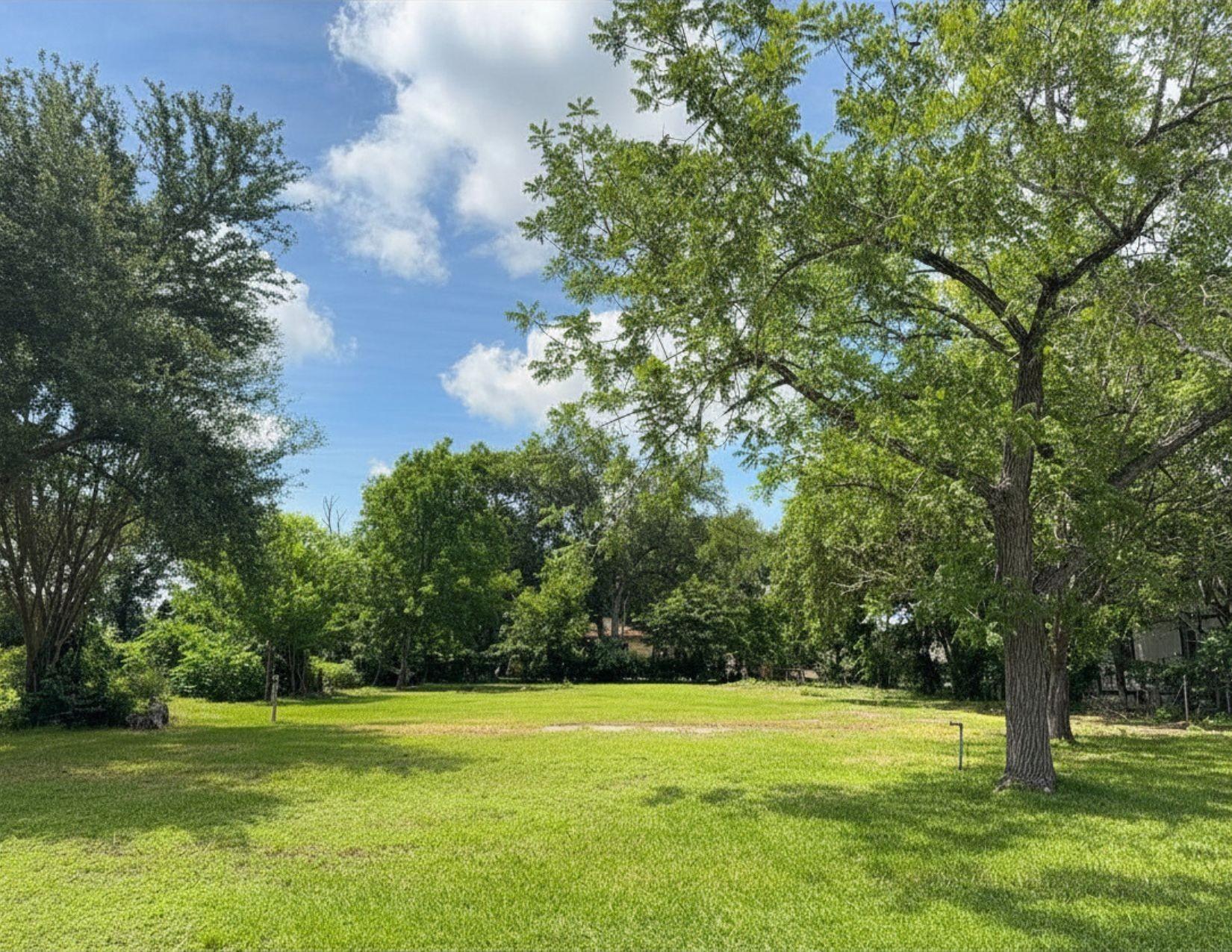 Image 1: Well-maintained vacant lot, boasting 81 feet of fr