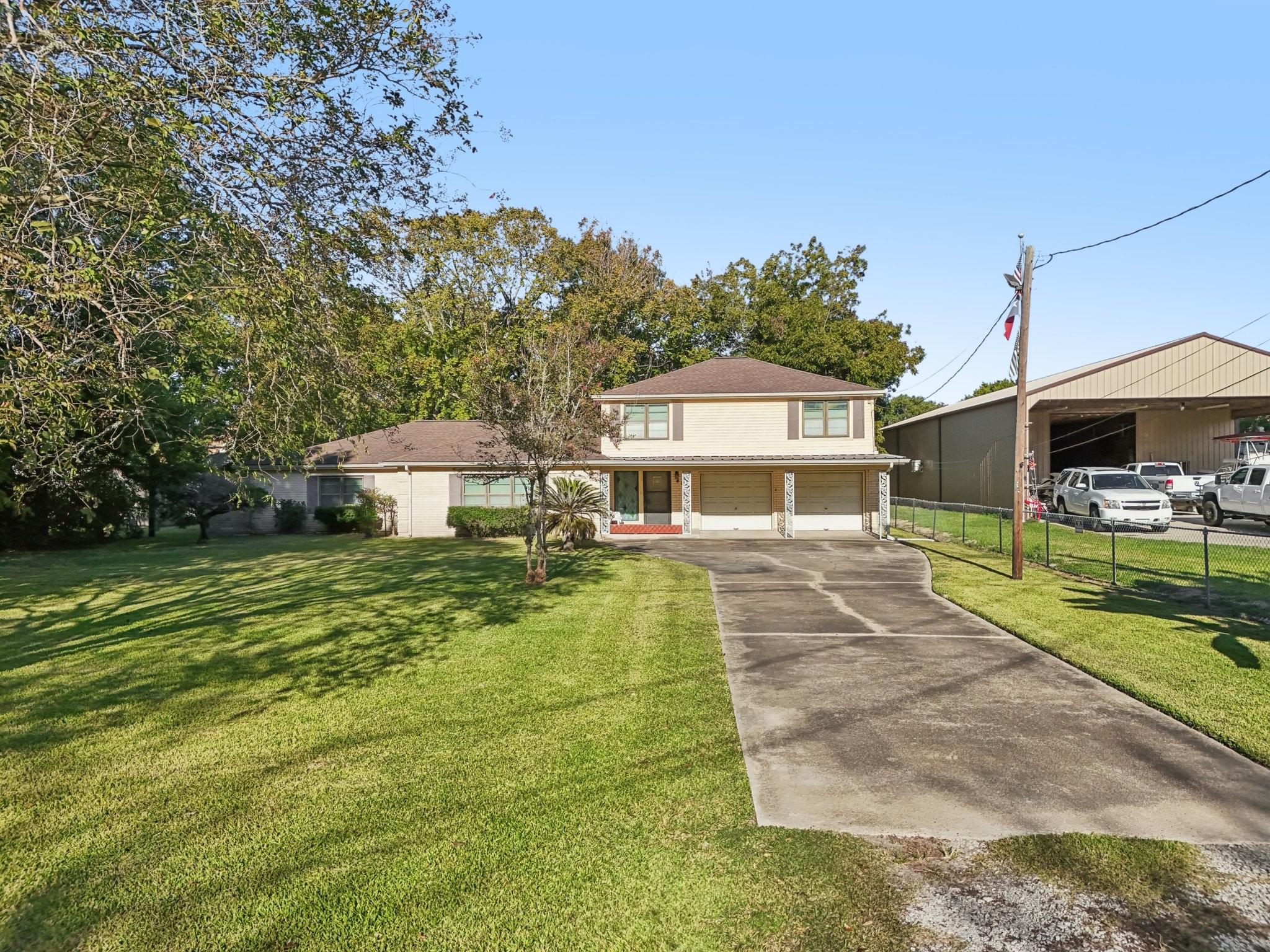 Image 2: This home sits on 8 lots or .57 acres. Plenty of r