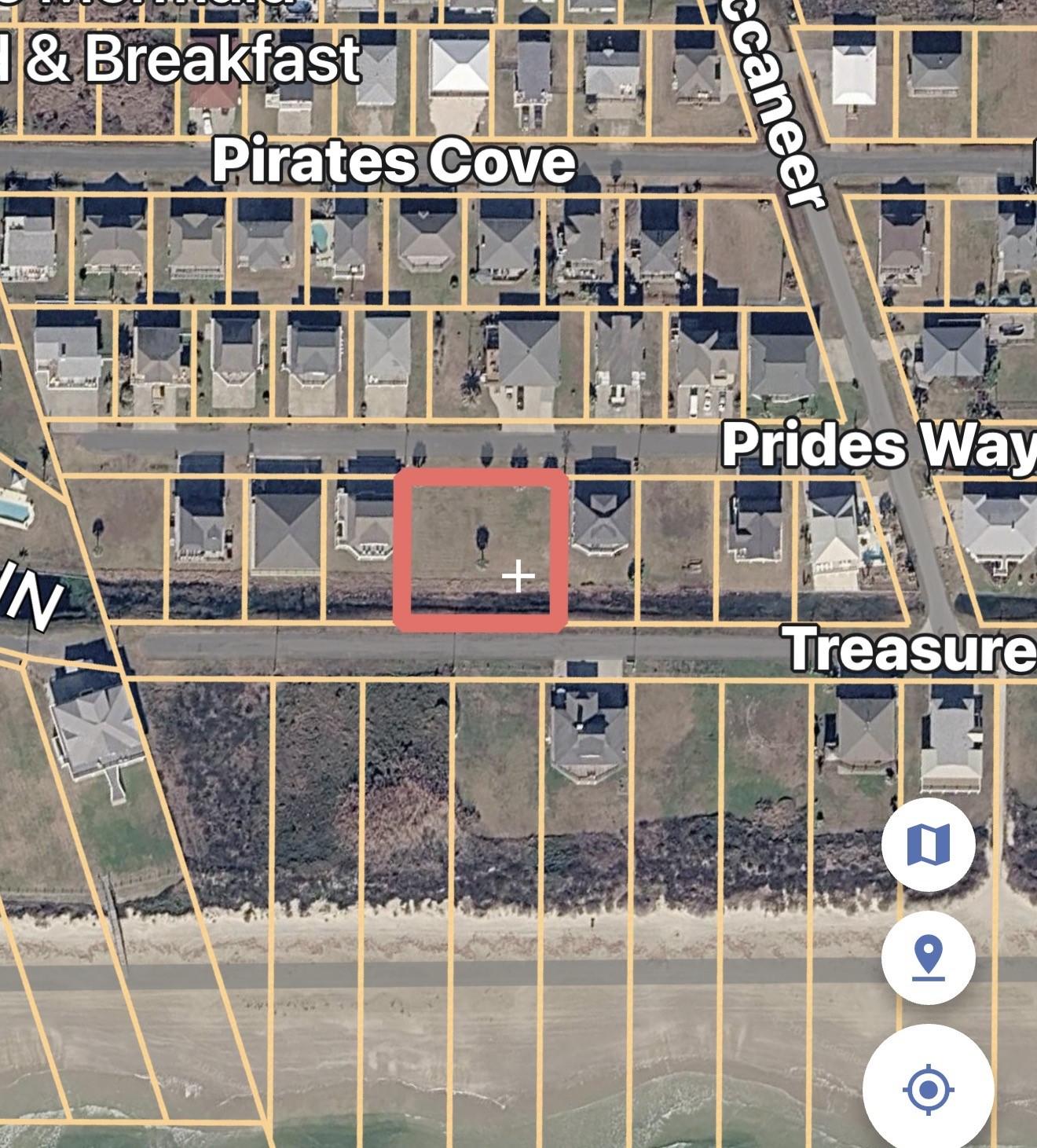 Image 3: Screenshot view of location of the two lots