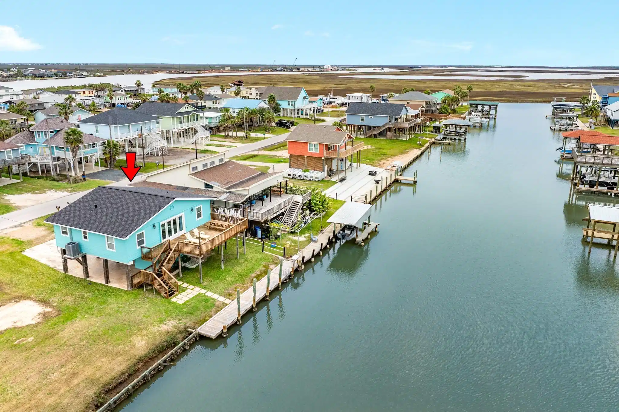 Image 1: An aerial view identifies the property&rsquo;s location