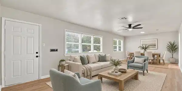 Image 4: Living Room (Virtually Staged)