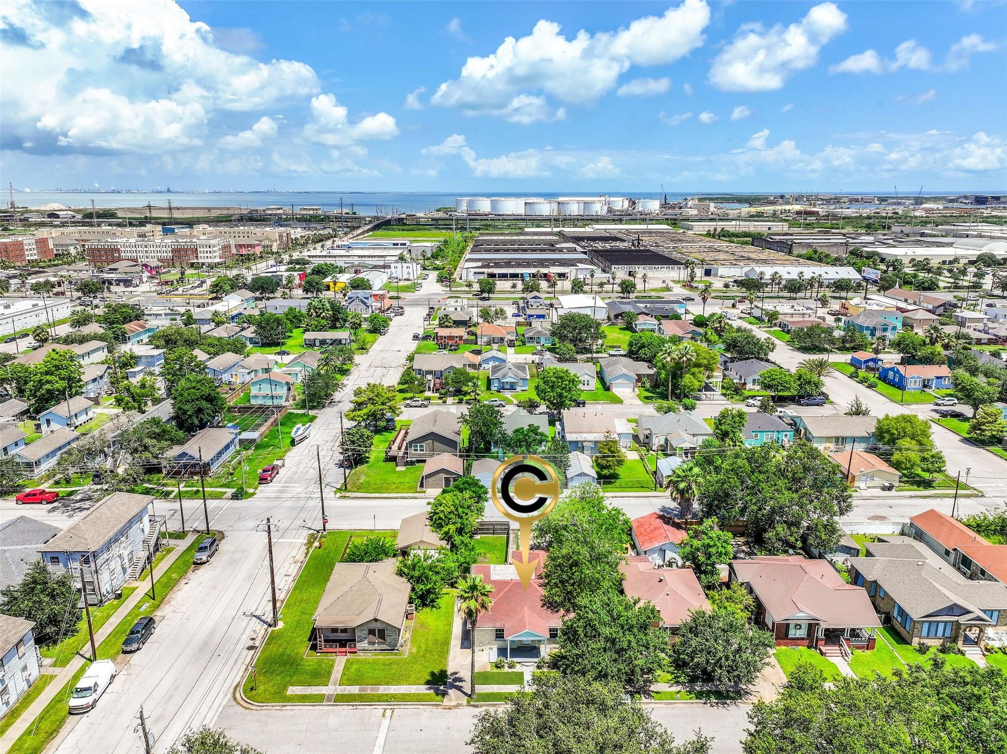 Image 2: Location matters, and this Midtown Galveston addre