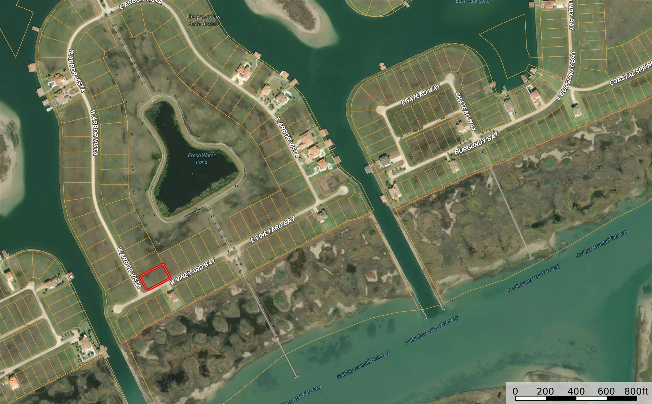 Image 4: Red boundary area is an estimate