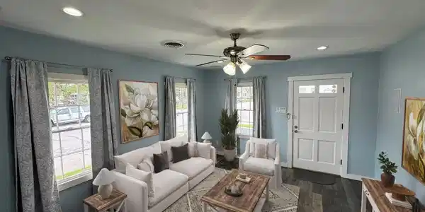 Image 2: Living Room (virtually staged)