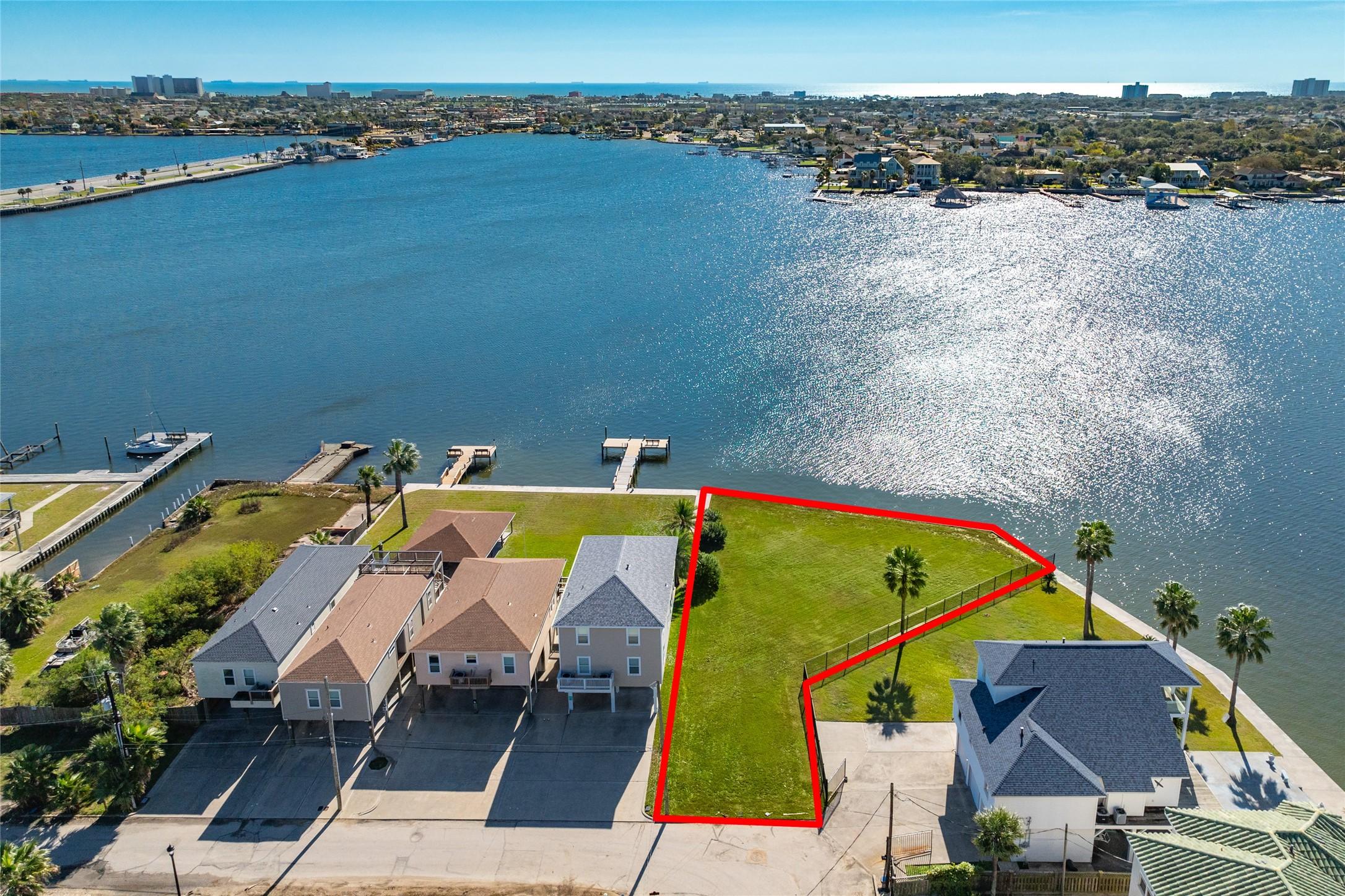 Image 4: View facing South.  With great south breezes.