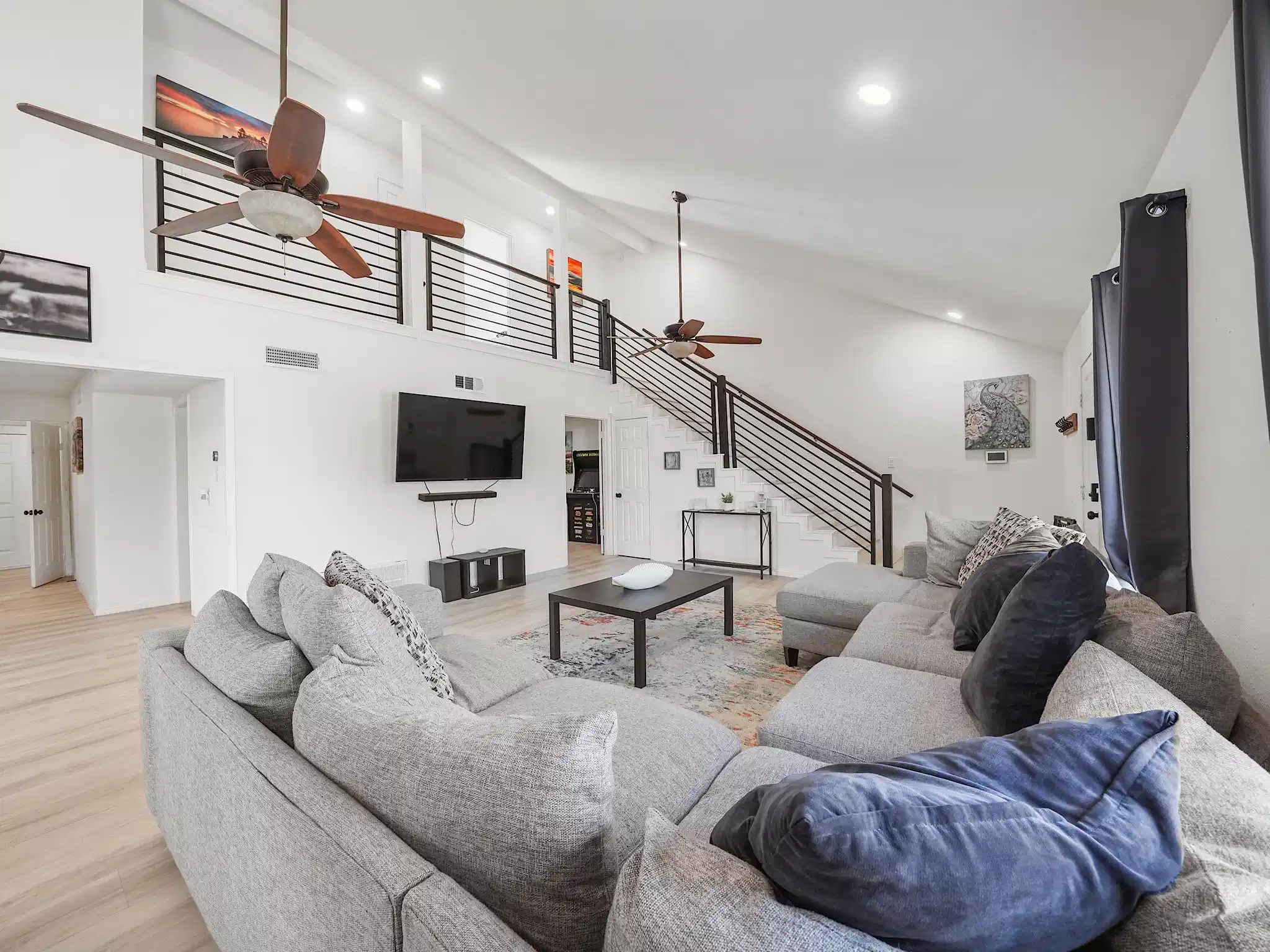 Image 1: This fully renovated home offers the perfect blend