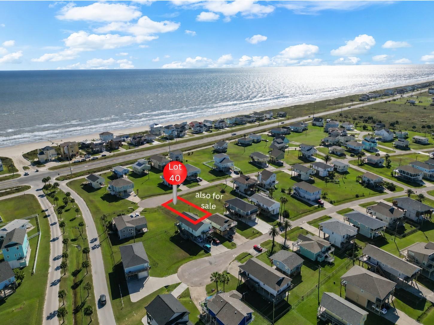 Image 1: Cul-de-sac lot in Terramar Beach, located on the w