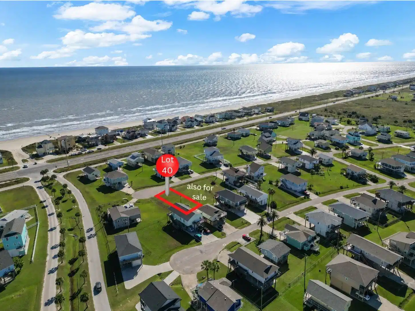 Image 1: Cul-de-sac lot in Terramar Beach, located on the w