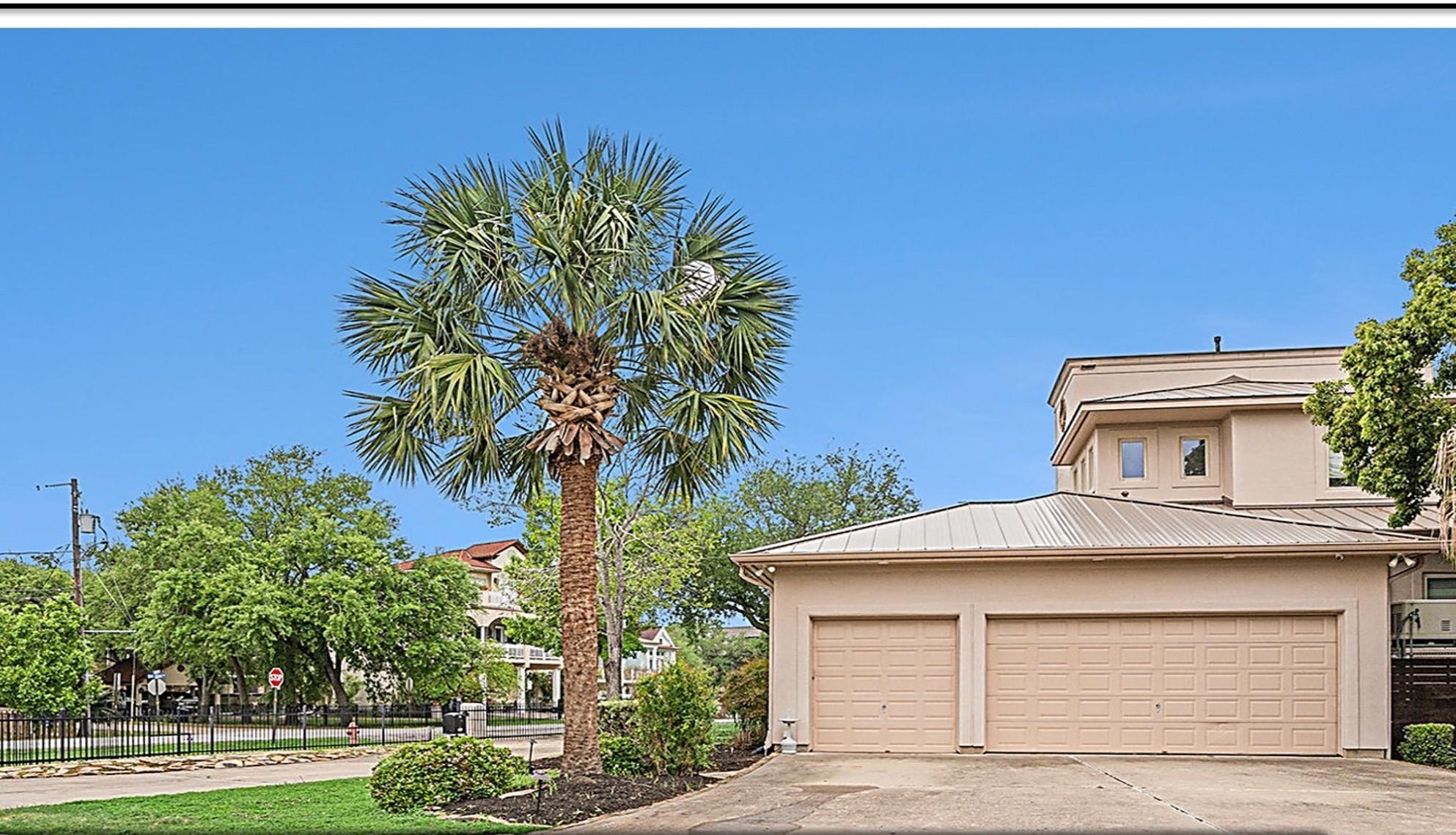 Image 4: Ample parking with a spacious three-car garage, of