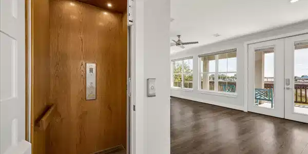 Image 4: Access from the garage is provided by the interior