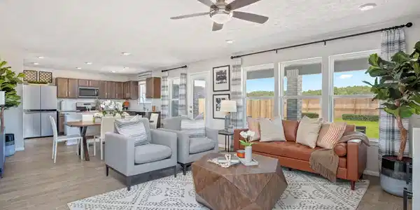 Image 3: This inviting Great Room features gorgeous enginee