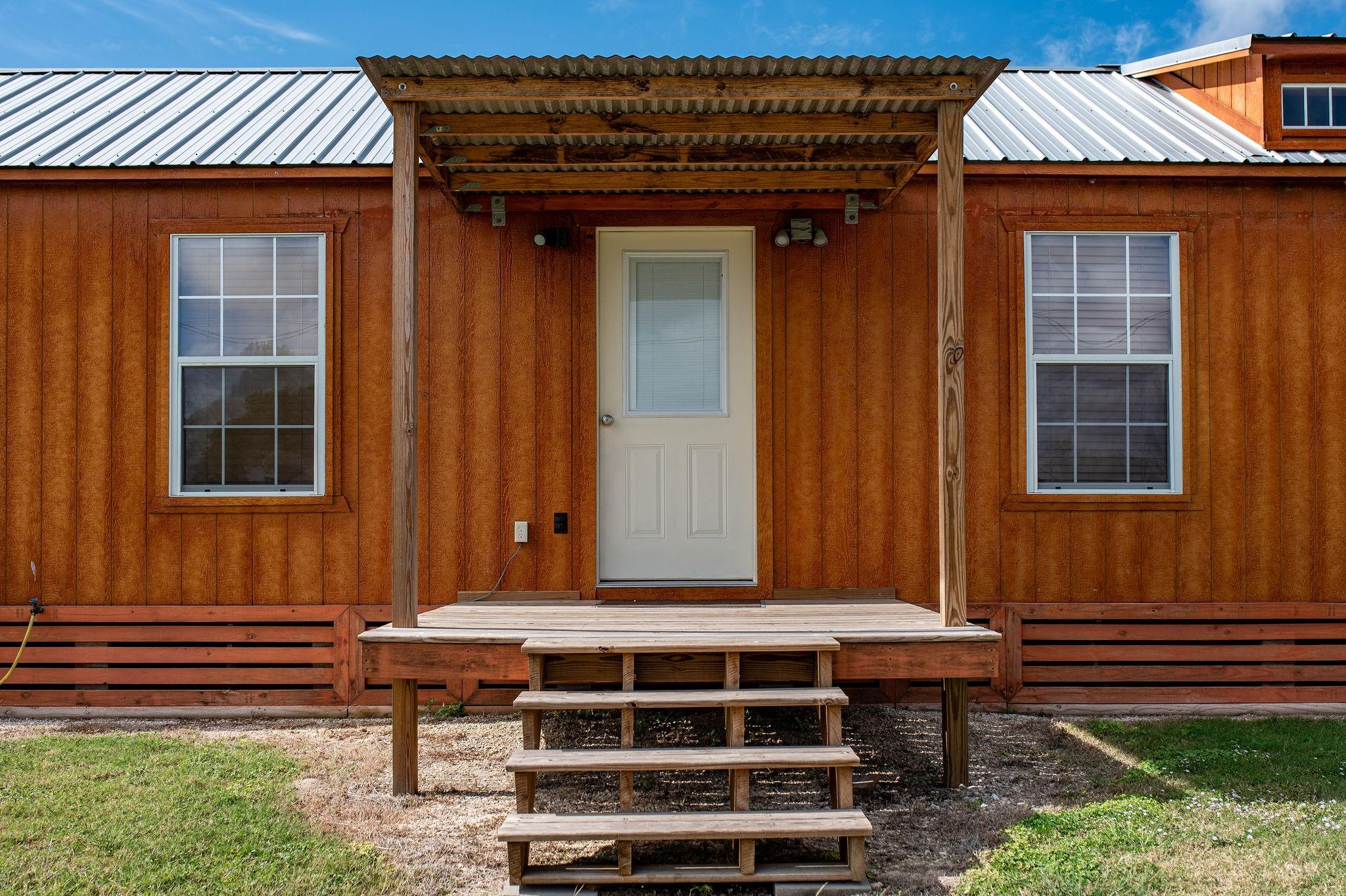 Image 2: Front Door with Covered Porch