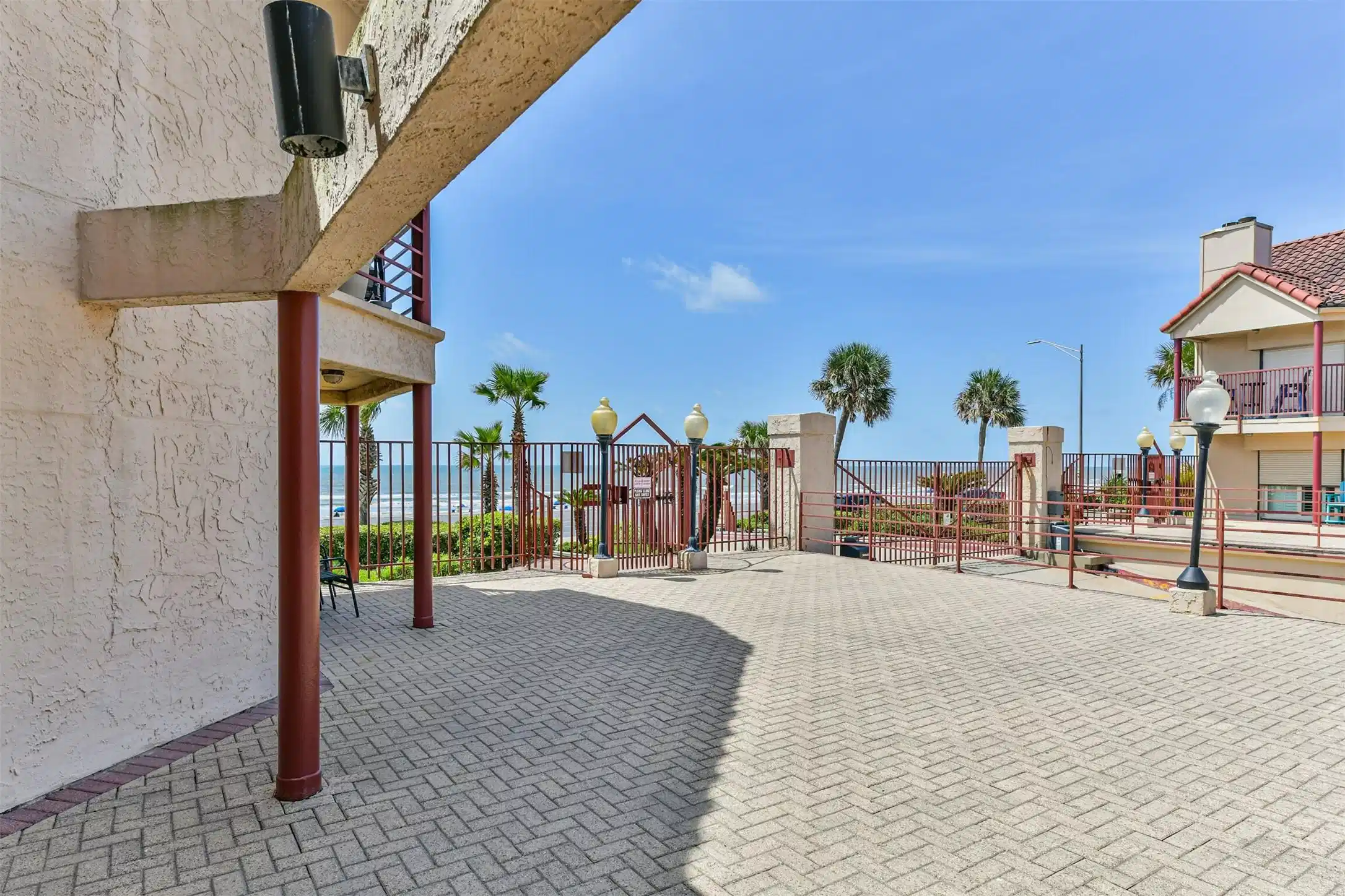 Image 1: The amazing beach view from your patio