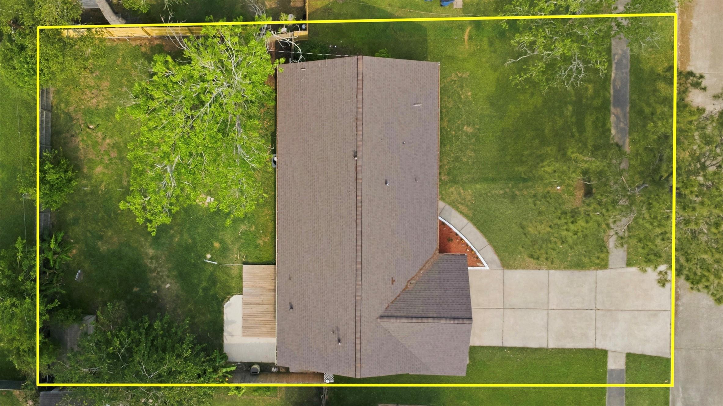 Image 3: *NOT actual property boundary lines. Existing surv
